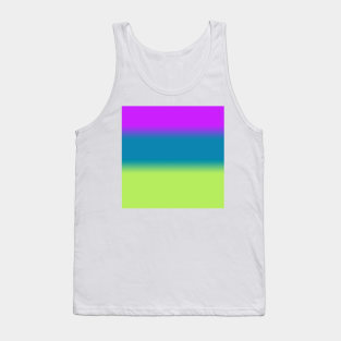 colorful rainbow texture abstract design Tank Top